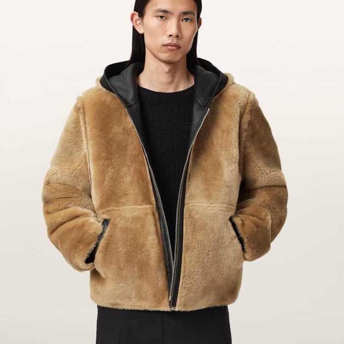 Mostyn Shearling Bomber Jacket