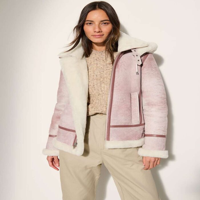 Jane Special Edition Sheepskin B-3 Bomber Jacket