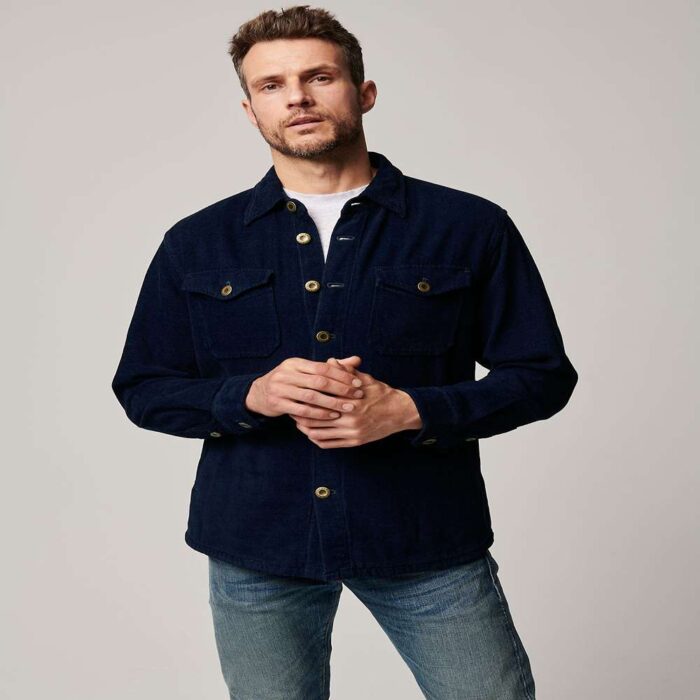 Continental Divide Cotton-Blend Shirt Jacket