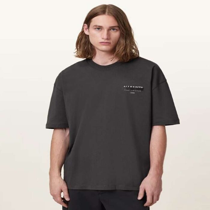 Redact Oversized Embroidered Logo T-Shirt