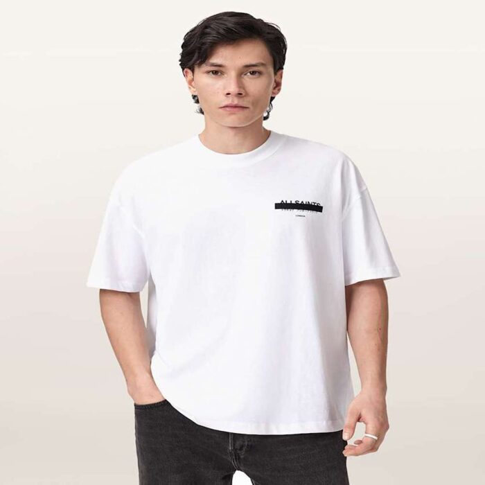Redact Oversized Embroidered Logo T-Shirt