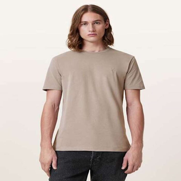 Brace Brushed Cotton Crew Neck T-Shirt
