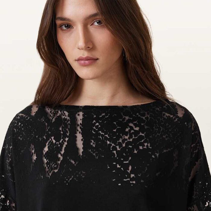 Rita Relaxed Fit Snake Print T-Shirt